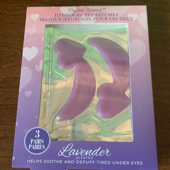It’s bundle time! NWOT 2pk Crystal Waters 3-pair Hydrogel Eye Patches Set - Picture 2 of 4